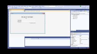 Tutorial Membuat Form Login dan Matriks pada Visual Studio