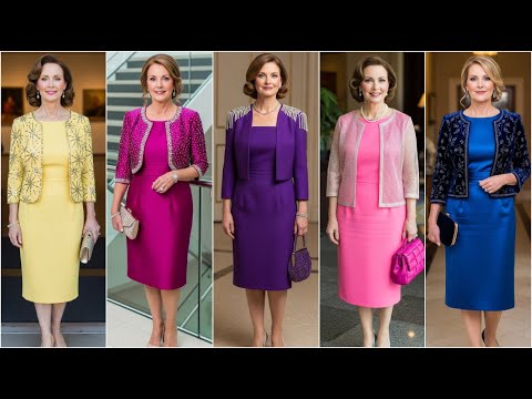 Mother of The Bride Sheath Dresses with Jackets - Sheath Dress Ideas with Jackets for Wedding 2025