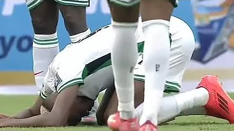Victor Osimhen Injury - Nigeria vs Rwanda - 2026 FIFA World Cup Qualifiers