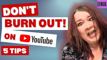 5 Time Management Tips for YouTubers – Stay Consistent Without Burnout! YouTube for over 40s