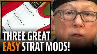 Fender Squier Stratocaster Mods  3 Easy Mods to Make Your Strat Play Great!