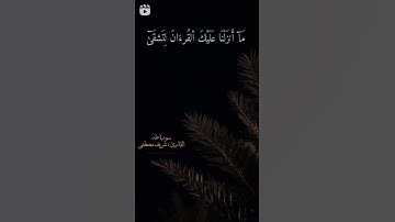 سورة طه بصوت جميل