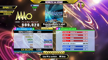 [DDR A3] Poseidon(kors k mix) (ESP-14) 999,920 PFC