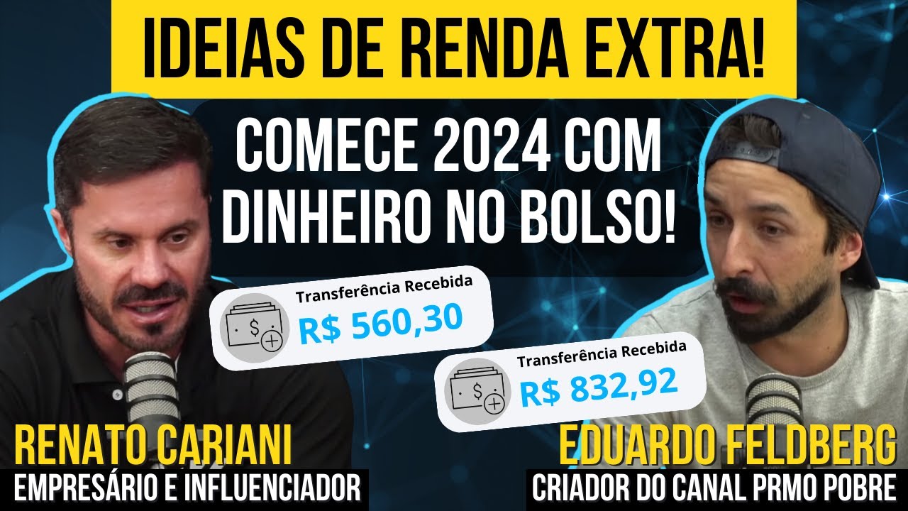 RENDA EXTRA - COMECE 2024 COM DINHEIRO NO BOLSO | Primo Pobre