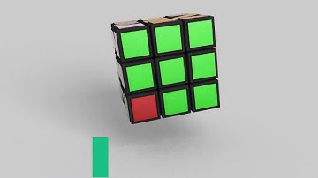 Rubix Cube Solved | Cinema 4D | Graphics Desgin