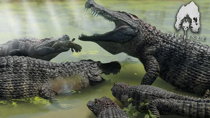 The Giant Crocodile Family!!! - The Isle - DayDayNews