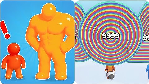 Noob 🆚 Pro — Tall Man Run & Layer Man 3D Funny Gameplay!