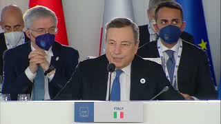G20 Rome Summit – Italian Prime Minister Mario Draghi s opening remarks