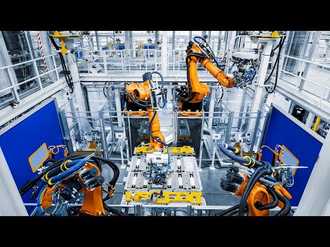 Mercedes BATTERY PRODUCTION plant in USA - this is how batteries are ...