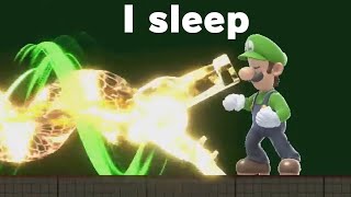 Luigi Barely Avoids Every Final Smash