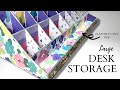 Practical DIY Desk Storage! Craft Room Storage Ideas | CUSTOM SIZE!