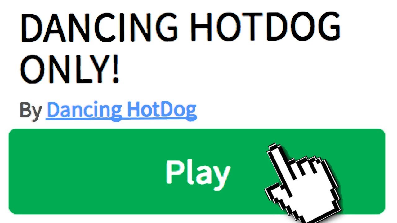 Only The Dancing Hotdog Can Play This Roblox Game Youtube - dancing hotdog roblox