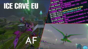[Ark Mobile] - Ice Cave EU - PVP Highlights  #AF