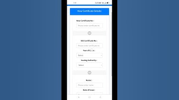 caste certificate check | Old caste certificate Download