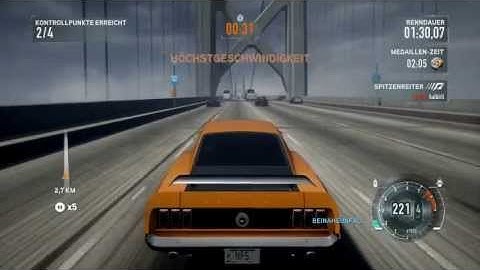 Need for Speed The RUN (Time Attack Mustang BOSS 302)