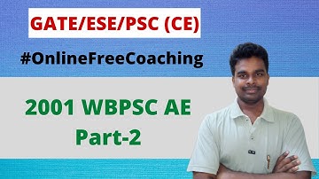 WBPSC AE 2001..PART-2: Let