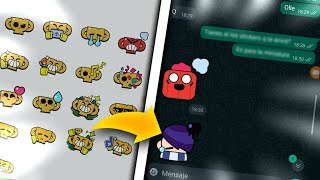 ✅como tener STICKERS de BRAWL STARS para WHATSAPP 2021✅//🔰PINS DE BRAWL STARS en WHATSAPP🔰 screenshot 5
