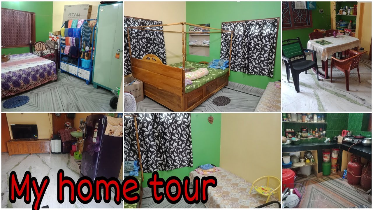 Indian middle class small home tour | My Home 🏡 Tour | Rent🏠 House 🏡 Tour | Indian 👪 Home 🏡 tour