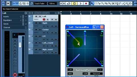 Cubase 4 Tutorial 7 Surround Production