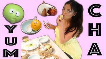 YUM CHA..CUTEST DIM SUM IN HONG KONG!!