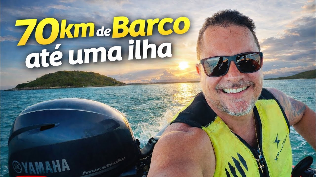 70 KM DE BARCO ATÉ UMA ILHA 🛥️🔥 | Aventura Completa no Lago Corumbá IV (4K)