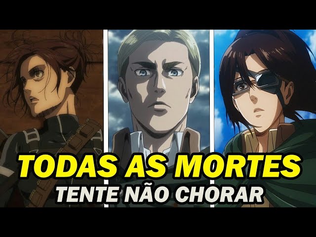 As 5 mortes mais tristes de Attack on Titan [LISTA]