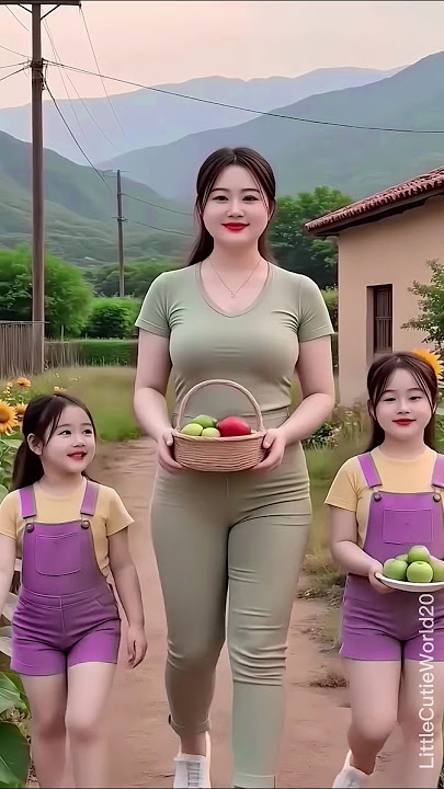 Cute Babies and Beautiful Mom – A Happy Family Moment