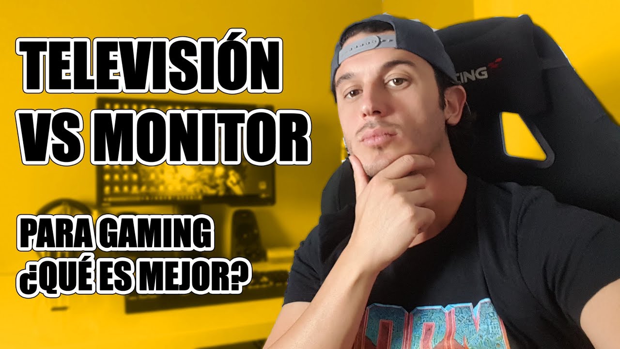 TV VS MONITOR | ¿Qué es mejor para GAMING? | PC Gamer | Consolas TV VS MONITOR | ¿Qué es mejor para GAMING? | PC Gamer | Consolas