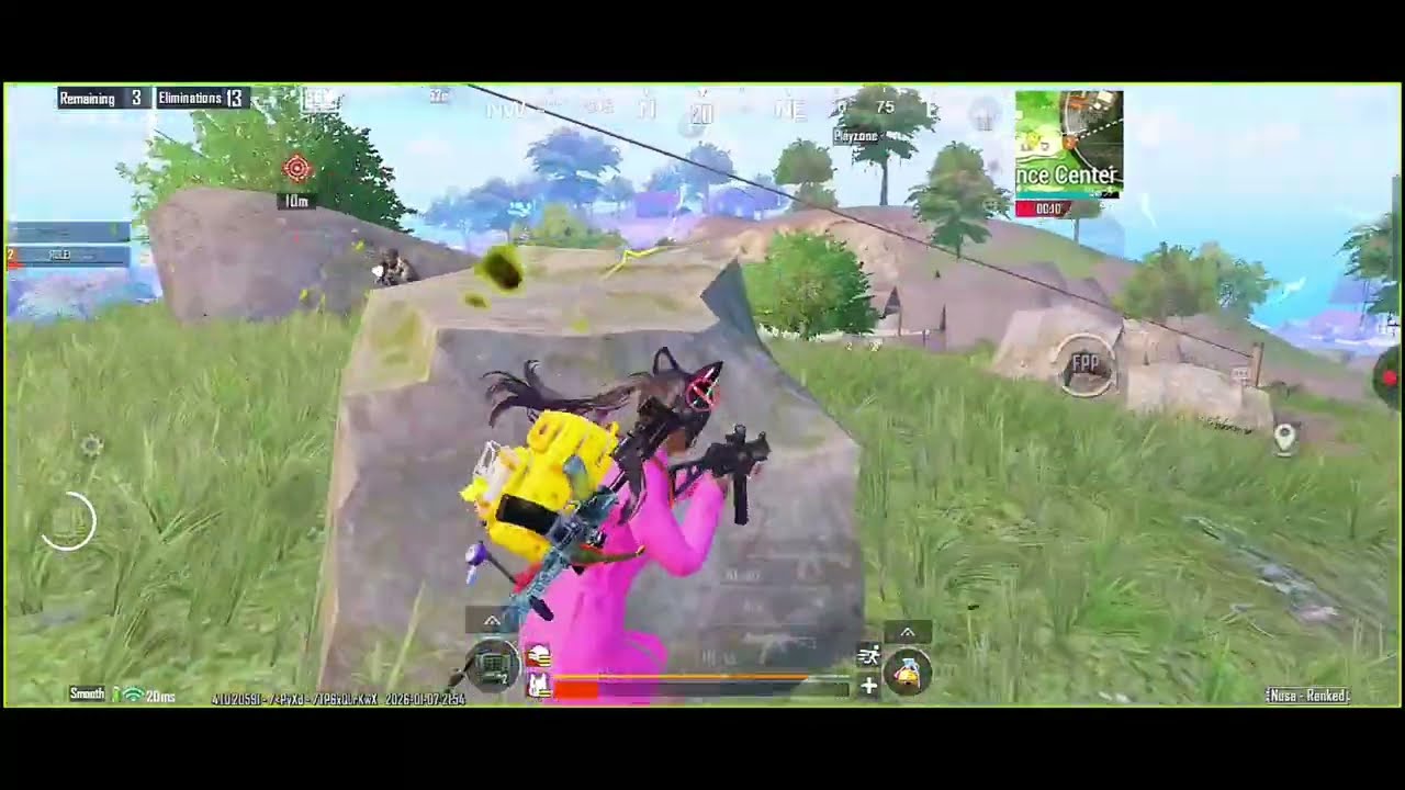 BGMI Nusa Map 💥 13 Finishes Full Rush Gameplay | Solo Squad Destroy 😱🔥