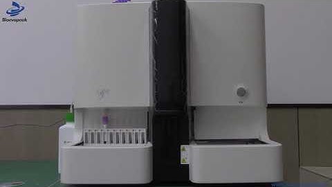 Bioevopeak Operation video Auto Hematology Analyzer, 5 parts, HEMA-D6051