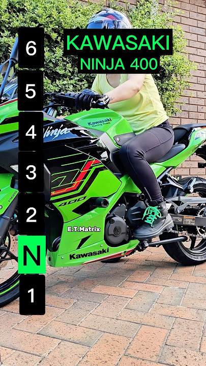 Maximum speed for each gear on a Kawasaki Ninja 400