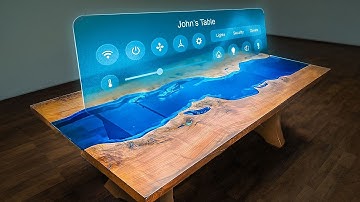 I Build The First Smart River Table