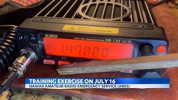 Hawaii amateur radio operators to participate in emergency communications drill