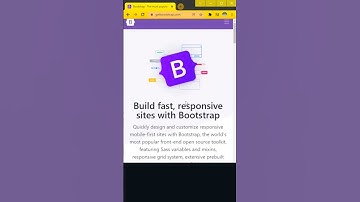 Bootstrap - how to use bootstrap CSS in your projects using CDN#shorts #short #vscode #html #css