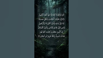 سوره ال عمران الشيخ ياسر الدوسري