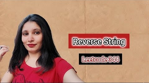 Reverse String | LeetCode 344 | Python Recursion Explained| DSA with Nidhi Chouhan