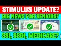 STIMULUS UPDATE? MONTHLY PAYMENT FOR SSI SSDI? | BIG NEWS FOR SENIORS ON SOCIAL SECURITY &amp; MEDICARE?