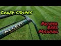 Lawn Stripes-Proper Reel Mowing-Scarifier-Allett Kensington