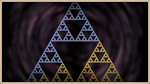 Triángulo de Sierpinsky - Geometría Fractal
