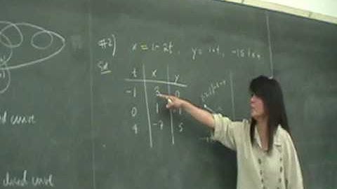 Parametric Equations: Part 2