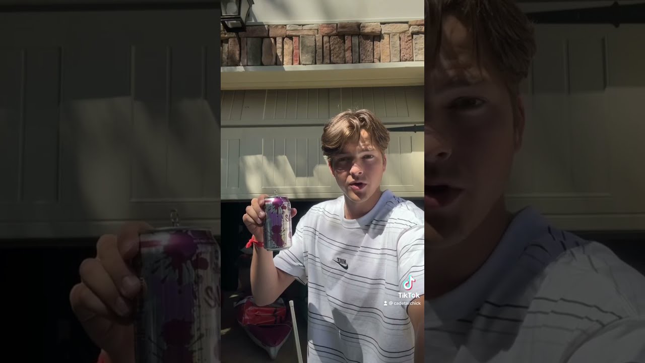 Can He Chug A Sparkling Water And Not Burp 