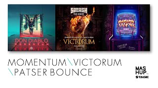 Download Lagu Momentum vs Patser Bounce vs Victorum - Don Diablo, Dimitri Vegas \u0026 Like Mike ($tage Mashup) MP3