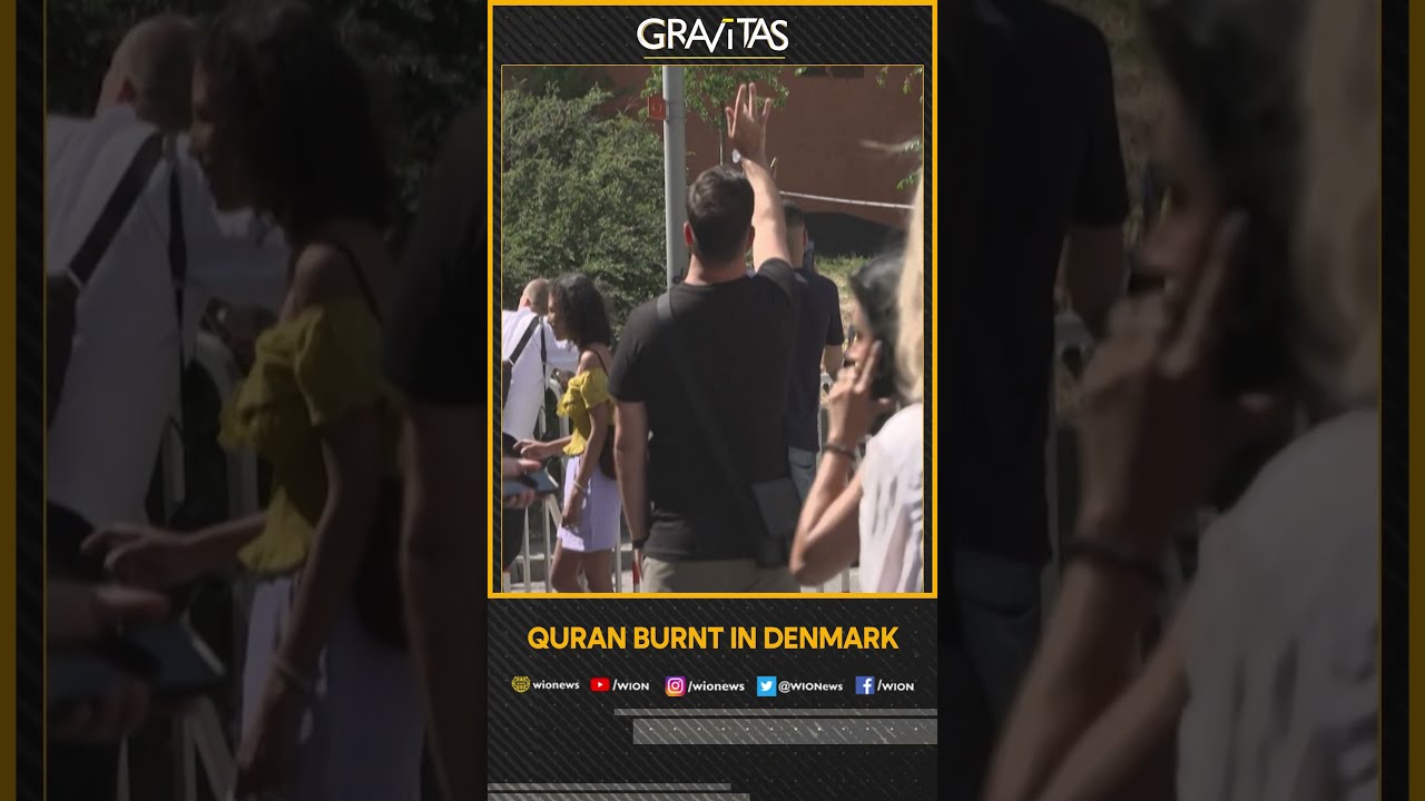 Gravitas Quran Burnt In Denmark