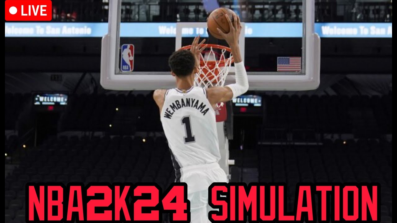 NBA 2K24 2024 NBA Season Simulation Pt.1 YouTube