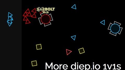 Some fun 1v1 battles in diep.io | Dark mode