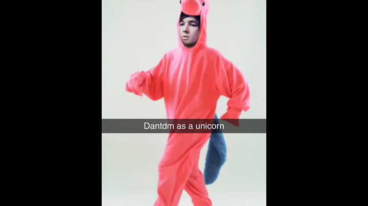 Dantdm as a unicorn