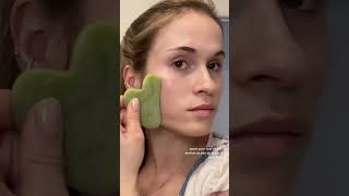 How to: Gua Sha with face oil