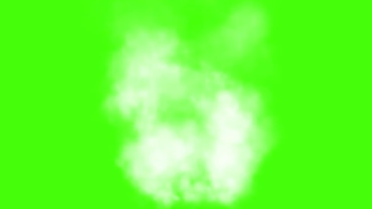 White Smoke Green Screen Free Animation Download YouTube
