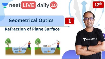 NEET: Geometrical Optics  L1 | Class 12 | Live Daily 2.0 | Unacademy NEET | Anu Gupta