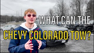 What Can The Chevy Colorado Tow?